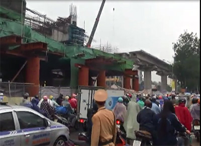 Khắc phục nhanh vụ tai nạn Dự án Đường sắt trên cao