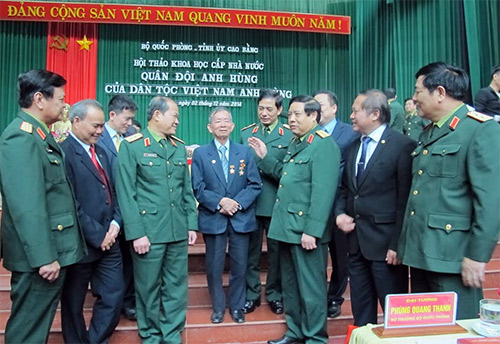 Khẳng định rõ phẩm chất Trung-Hiếu của Quân đội ta