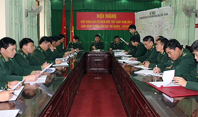 Hội nghị hiệp đồng bảo vệ biên giới 3 tỉnh Lào Cai, Lai Châu, Hà Giang