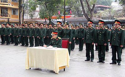 Bệnh viện 354: Ra quân huấn luyện và phát động thi đua năm 2014