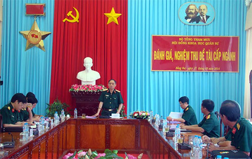 Nghiệm thu đề tài cấp Ngành tại Trường Đại học Nguyễn Huệ