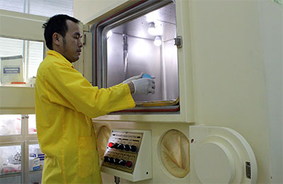 Ở nơi làm ra dược chất chống ung thư