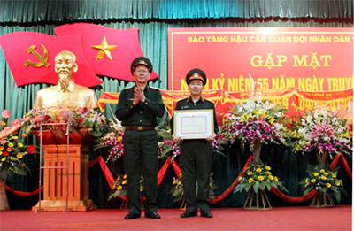 Gặp mặt 55 năm Bảo tàng Hậu cần Quân đội