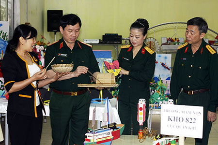 Tổng cục Kỹ thuật bế mạc Hội thi đồ chơi tự tạo bậc mầm non