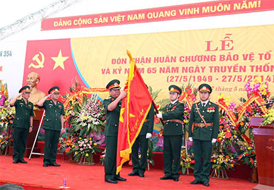 Bệnh viện Quân y 354: Kỷ niệm 65 năm truyền thống và đón nhận Huân chương Bảo vệ Tổ quốc hạng Ba
