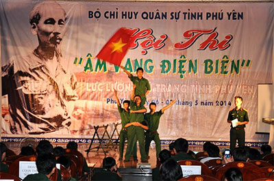Bộ CHQS tỉnh Phú Yên: Tổ chức Hội thi “Âm vang Điện Biên”