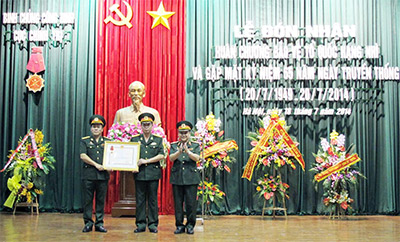 Cục Chính trị Binh chủng Công binh: Đón nhận Huân chương BVTQ hạng Nhì