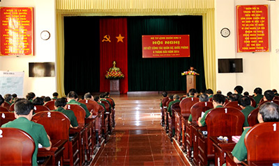 Quân khu 5: Tập trung xây dựng tiềm lực khu vực phòng thủ vững mạnh
