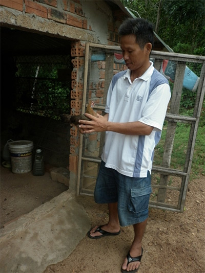 Người tiên phong nuôi gà rừng