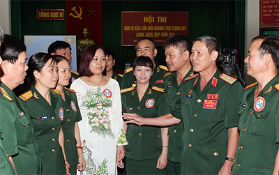 Tổng cục II tổ chức hội thi “Đơn vị hậu cần giỏi - Doanh trại chính quy năm 2014”