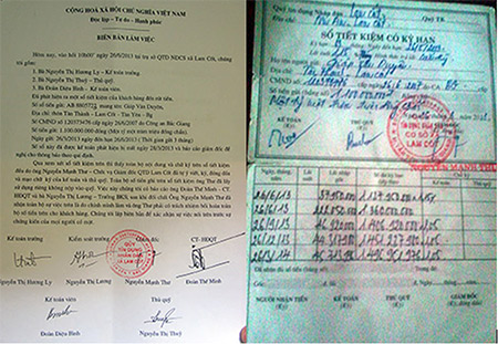 Nhiều sai phạm trong hoạt động tại Quỹ tín dụng nhân dân