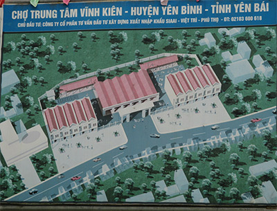 Chợ trung tâm hay chợ tạm?