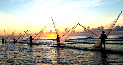 Bình minh trên biển Hải Lý