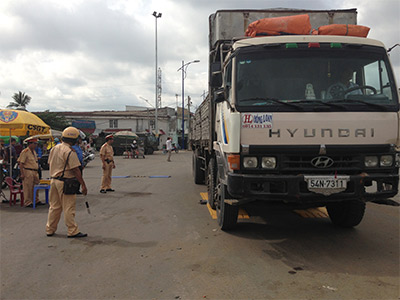 Tăng cường bảo đảm trật tự giao thông khu vực cửa ngõ TP Hồ Chí Minh