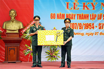 Kỷ niệm 60 năm truyền thống Lữ đoàn Pháo binh 434 anh hùng