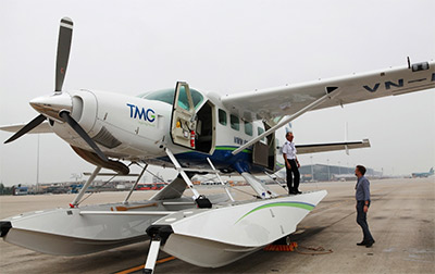 Trải nghiệm hành trình thủy phi cơ đầu tiên tại Việt Nam