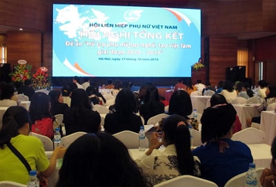 81% phụ nữ có việc làm sau khi học nghề