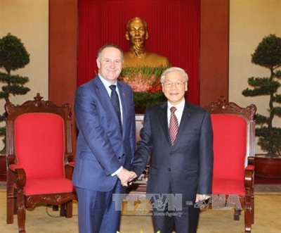 Tuyên bố chung Việt Nam - Niu Di-lân