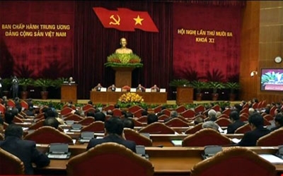 Ngày làm việc thứ hai Hội nghị lần thứ 13 Ban Chấp hành Trung ương Đảng khóa XI