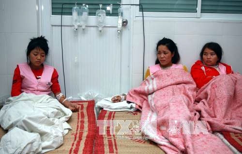  Các công nhân đã ổn định sức khỏe