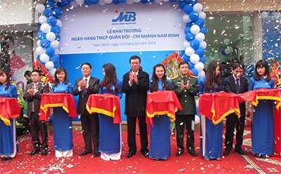 Khai trương Chi nhánh Ngân hàng MB tại Nam Định