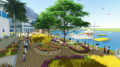 Hội chợ hoa Xuân Phú Mỹ Hưng Tết Ất Mùi 2015