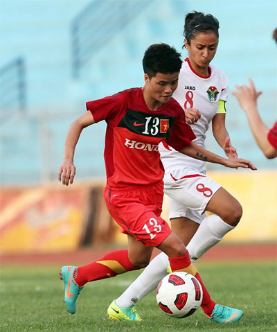 Đầu tàu của đội nữ Hà Nội 1