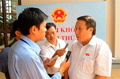 Nhà báo - cầu nối người dân và Quốc hội