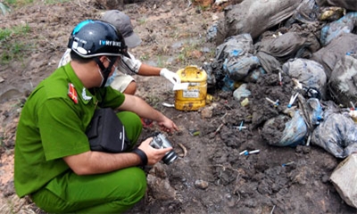 Tây Ninh: Cần xử lý nghiêm vụ chôn rác thải y tế nguy hại trong khu dân cư