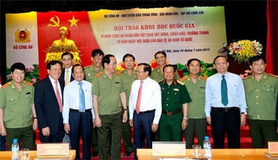 Hội thảo khoa học quốc gia Kỷ niệm 70 năm truyền thống Công an nhân dân Việt Nam 