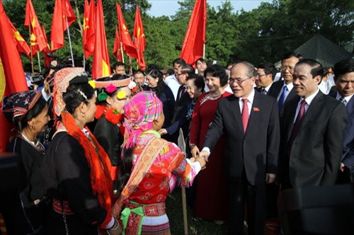 Mít tinh trọng thể kỷ niệm 70 năm Quốc dân Đại hội Tân Trào