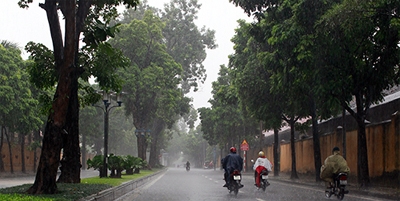 Mưa giảm dần ở Bắc và Bắc Trung Bộ 