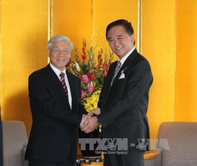 Tổng Bí thư Nguyễn Phú Trọng kết thúc tốt đẹp chuyến thăm chính thức Nhật Bản