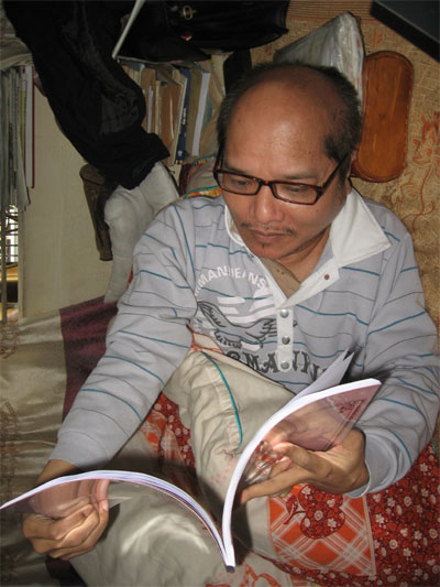 Đỗ Trọng Khơi - nhà thơ viết nằm  không khuất phục trước tật nguyền