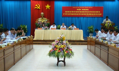 Hội nghị giao ban các tỉnh Tây Nam Bộ thực hiện Chỉ thị 03 của Bộ Chính trị