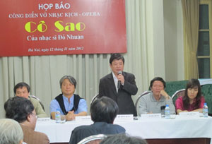 Công diễn vở nhạc kịch “Cô Sao” của nhạc sĩ Đỗ Nhuận