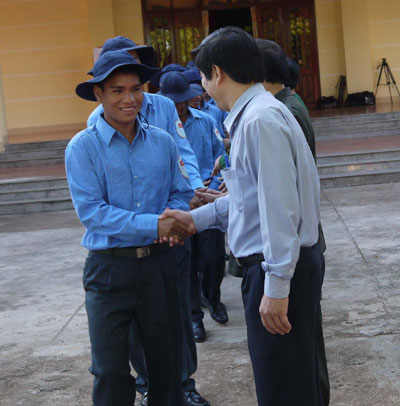 67 cán bộ, chiến sĩ thực hiện nhiệm vụ tìm kiếm, quy tập liệt sĩ hy sinh ở Campuchia