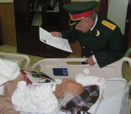 Đại tướng Võ Nguyên Giáp vẫn khoẻ và minh mẫn