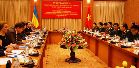 Kỳ họp lần thứ 13 Ủy ban phối hợp liên Chính phủ Việt Nam-Ukraine về hợp tác kỹ thuật quân sự