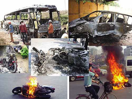 Thủ tướng yêu cầu làm rõ: Có phải xăng là nguyên nhân gây cháy nổ xe?