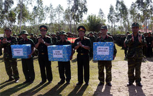 Thượng tướng Đỗ Bá Tỵ thăm, kiểm tra các đơn vị đóng quân trên địa bàn tỉnh Phú Yên