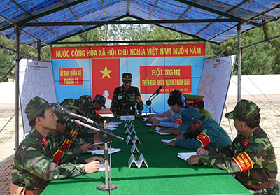 Diễn tập phòng thủ (PT)-12: Phú Yên vào trận...