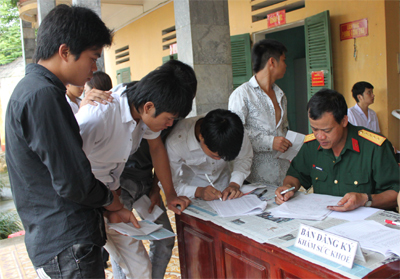 Lạng Sơn: Chuẩn bị tốt trước Lễ giao nhận quân đợt 2 năm 2012