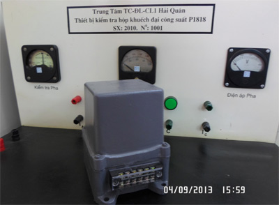 Hộp khuếch đại điều khiển đo công suất 3 pha P1818