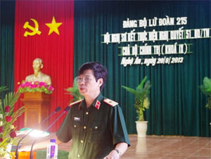 Chỉ đạo các đảng ủy cơ sở sơ kết Nghị quyết 51 của Bộ Chính trị