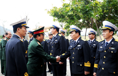 Trung tướng Đào Duy Minh kiểm tra công tác sẵn sàng chiến đấu và chúc Tết tại Quảng Nam – Đà Nẵng