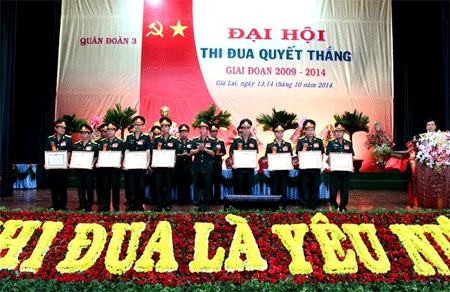 Quân đoàn 3: Tuyên dương 43 điển hình tiên tiến