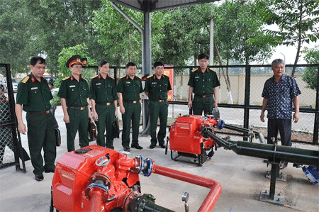 Đưa vào sử dụng kho xăng dầu hiện đại nhất toàn quân