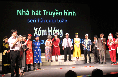 Chí Trung mang “Xóm hóng” lên truyền hình