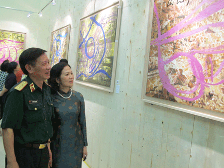 Trung tướng Nguyễn Tiến Bình trải lòng vào tranh vẽ